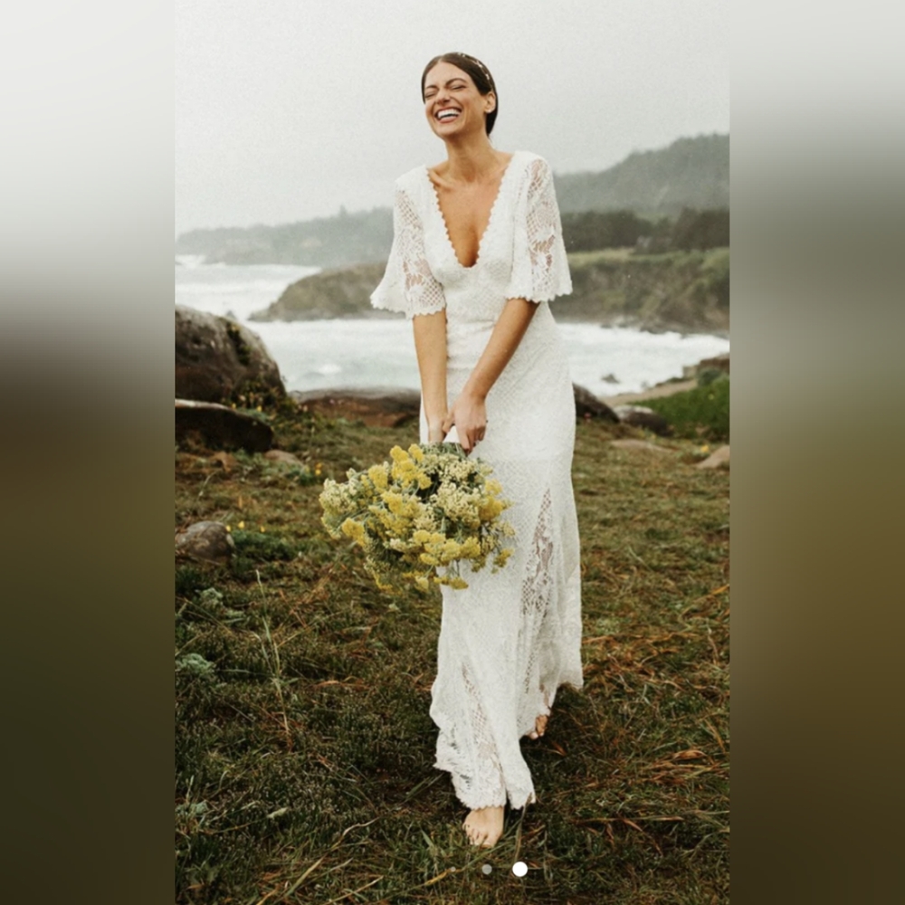 BHLDN Tadashi Shoji Kieran Wedding Dress